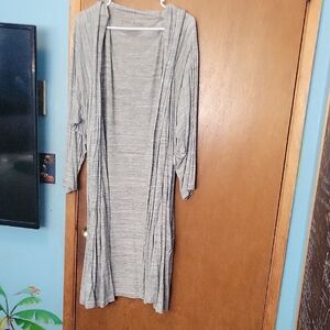 Heather Gray Women's Cardigan